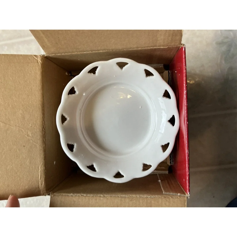 New Mikasa candle Holder china‎ Holiday Lace RL040-101 For Pillar  3